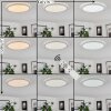 Sasinhosa Ceiling Light LED white, 1-light source, Remote control