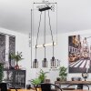 Hunouri Pendant Light Ecru, black, 3-light sources