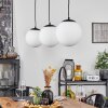 Malhadancha Pendant Light black, 3-light sources