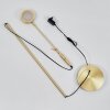 Huallilemu Floor Lamp LED clear, brass, white, 1-light source