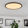 Hortinhas Ceiling Light LED black, 1-light source, Remote control, Colour changer