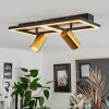 Reboleiro Ceiling Light LED black, 3-light sources