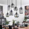 Kerang Pendant Light black, 7-light sources