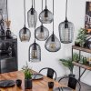 Kerang Pendant Light black, 7-light sources