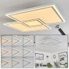 Salamo Ceiling Light LED white, 1-light source, Remote control