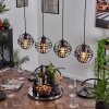 Freguesia Pendant Light black, 4-light sources
