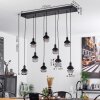Ventosa Pendant Light black, 9-light sources