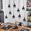 Ventosa Pendant Light black, 9-light sources