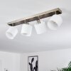 Alsen Ceiling Light matt nickel, 4-light sources