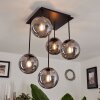 Salamonde Ceiling Light black, 5-light sources