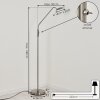 Chirep Floor Lamp LED matt nickel, 1-light source