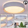 Louea Ceiling Light LED brown, grey, Wood like finish, 1-light source