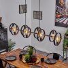 Theareabarivat Pendant Light anthracite, 8-light sources