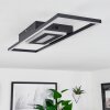 Vaseux Ceiling Light LED black, white, 1-light source