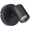 Brilliant Alessia Wall Light black, 1-light source