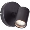 Brilliant Alessia Wall Light black, 1-light source