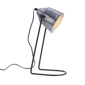Leuchten-Direkt SAMIA Table Lamp grey, 1-light source