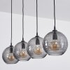 Kerang Pendant Light black, 4-light sources