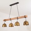 Sontey Pendant Light Ecru, black, 4-light sources