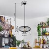 Banleou Pendant Light black, 1-light source