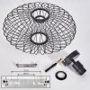 Banleou Ceiling Light black, 1-light source