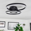 Serzedelo Ceiling Light LED black, 1-light source