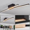 Meiral Ceiling Light LED Ecru, black, 2-light sources