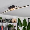 Meiral Ceiling Light LED Ecru, black, 2-light sources