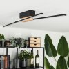 Meiral Ceiling Light LED Ecru, black, 2-light sources
