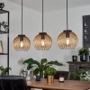 Keryvaland Pendant Light black, 3-light sources