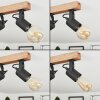 Kouk Ceiling Light Ecru, black, 3-light sources