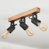 Kouk Ceiling Light Ecru, black, 3-light sources