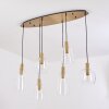 Kenong Pendant Light brass, 6-light sources