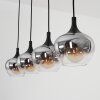 Azurara Pendant Light black, 4-light sources