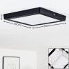 KRAGOS Ceiling Light black, 1-light source