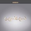 Leuchten Direkt CURLS Pendant Light LED brass, 4-light sources
