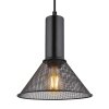 Globo JEDD Pendant Light black, 1-light source