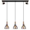 Globo MATTEA Pendant Light black, 5-light sources