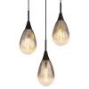 Globo KRYS Pendant Light black, 6-light sources