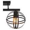 Globo TAMARA Ceiling Light black, 3-light sources