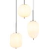 Globo BLACKY Pendant Light matt nickel, 3-light sources