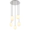 Globo BLACKY Pendant Light matt nickel, 5-light sources