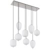 Globo BLACKY Pendant Light matt nickel, 8-light sources