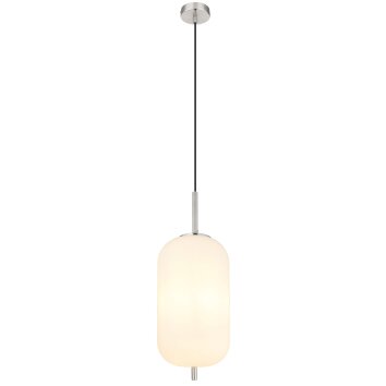Globo BLACKY Pendant Light matt nickel, 1-light source