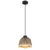Globo COLLY Pendant Light black, 1-light source