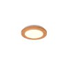 Reality Camillus Ceiling Light LED Wood like finish, white, 1-light source