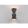 Trio Ardas Outdoor Wall Light black, 2-light sources