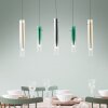 Brilliant Inez Pendant Light LED silver, 5-light sources