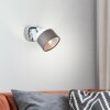 Brilliant Naples Wall Light silver, 1-light source