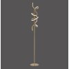 Leuchten Direkt CURLS Floor Lamp LED brass, 2-light sources